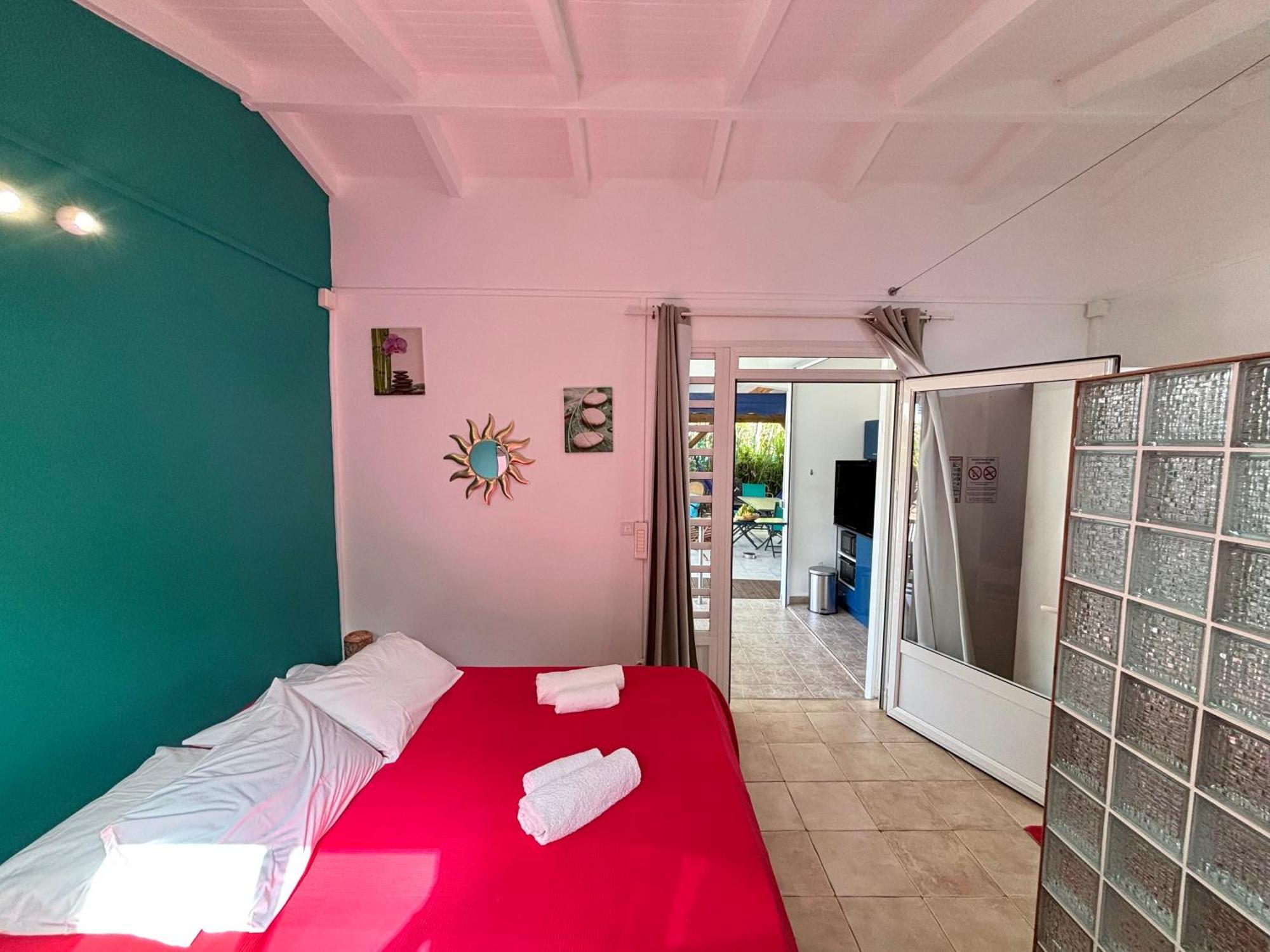 Gites Les Bienheureux - Piscine, Hamak, Terrasse Anse-Bertrand Extérieur photo